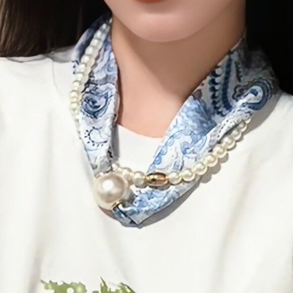 Jewelry - Elegant French Chic Scarf Necklace